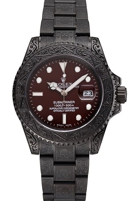 rolex submariner skull limited edition|rolex submariner identification.